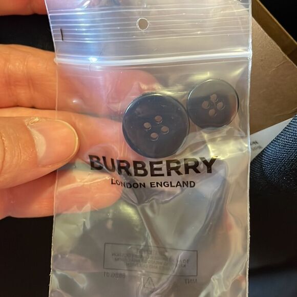 Burberry Debby Black virgin wool blazer, NWT - Picture 6 of 12